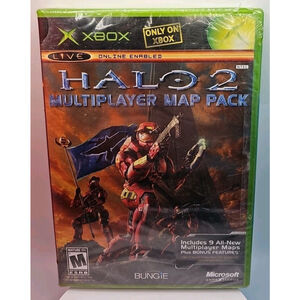 Halo 2 Multiplayer Map Pack (Microsoft Xbox, 2005) New Sealed